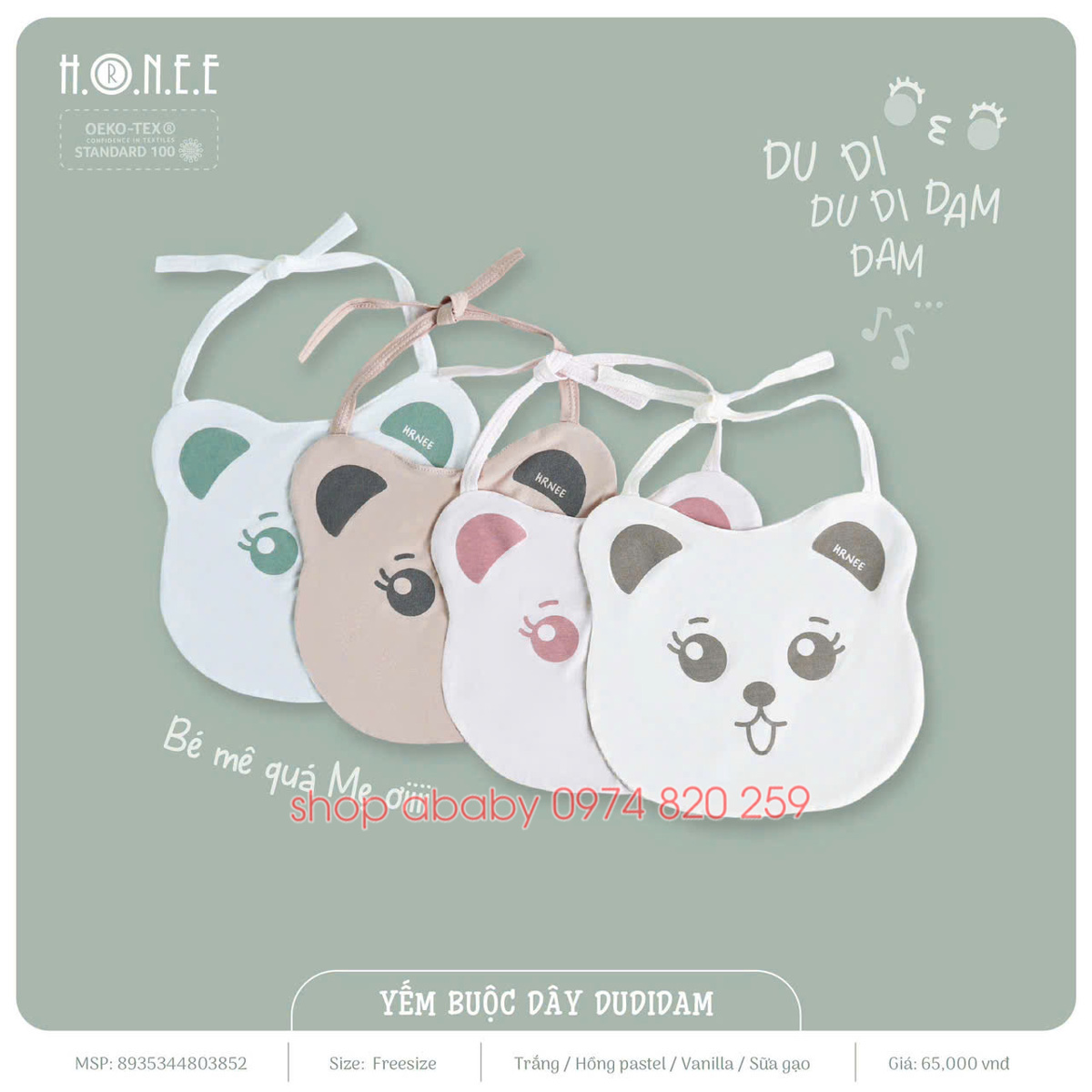 Yếm buộc dây Hrnee