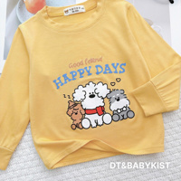 Áo dài tay thun lạnh Bé Gấu 52700