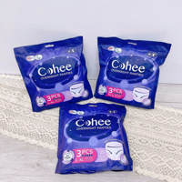 Băng vệ sinh quần Cohee ban đêm siêu mỏng 3 miếng