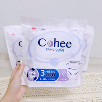 Băng vệ sinh quần Cohee ban ngày siêu mỏng 3 miếng
