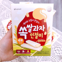Bánh gạo nhân kem Ivenet 40g (1y+)