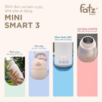 Bình Đun Và Hâm Nước Pha Sữa Di Động Fatzbaby Mini Smart 3 - FB3621FD