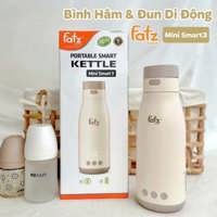 Bình Đun Và Hâm Nước Pha Sữa Di Động Fatzbaby Mini Smart 3 - FB3621FD