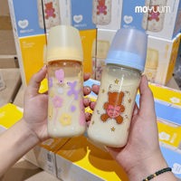 Bình Moyuum Premium PPSU (Họa tiết)