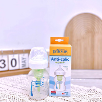Bình sữa Dr Brown's PP cổ rộng (bản trơn)