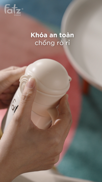 Bình tập uống inox giữ nhiệt Sippy 5 DELUXE FB0268XH