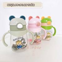 Bình tập uống nước hình gấu 400ml HK2502