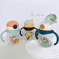 Bình tập uống nước hình nấm 400ml HK2501