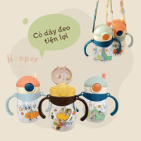 Bình tập uống nước hình nấm 400ml HK2501