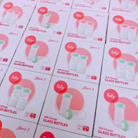 Bộ 2 bình trữ sữa thủy tinh Fatzbaby FB015