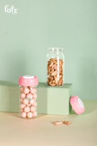 Bộ 2 bình trữ sữa thủy tinh Fatzbaby FB015