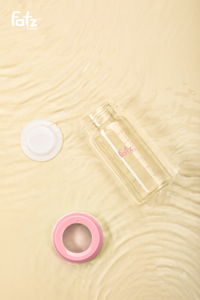 Bộ 2 bình trữ sữa thủy tinh Fatzbaby FB015