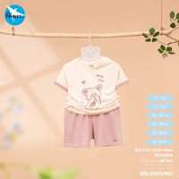 Bộ cộc tay Avaler phối màu 26AV018