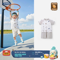 Bộ cộc tay bé trai Mompa MP335, 336, 337