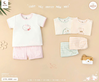 Bộ cộc tay cài vai Moon CCV13