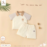 Bộ cộc tay cài vai Moon CCV16