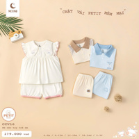 Bộ cộc tay cài vai Moon CCV16