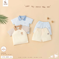 Bộ cộc tay cài vai Moon CCV16