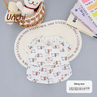 Bộ cộc tay cài vai petit Unchi