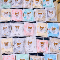 Bộ cộc tay thun lạnh bé gấu 60057