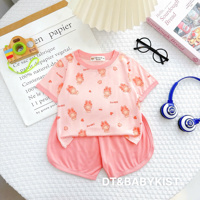 Bộ cộc tay thun lạnh bé gấu 60057