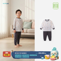 Bộ dài tay bamboo Mompa MP0198, MP0196