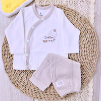 Bộ dài tay cài lệch nỉ Moon CLN03