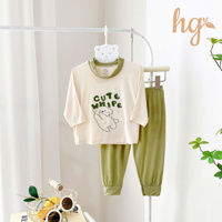 Bộ dài tay petit cổ 3cm HG 52809