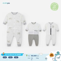 Bộ dài tay ss cài giữa Mompa MP0074