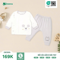 Bộ dài tay ss cài lệch Dokma DB3995