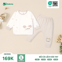 Bộ dài tay ss cài lệch Dokma DB3995