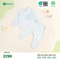 Bộ dài tay ss cài lệch Dokma DB4011