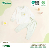 Bộ dài tay ss cài lệch Dokma DB4011