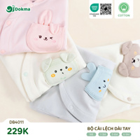 Bộ dài tay ss cài lệch Dokma DB4011