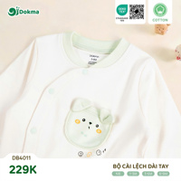 Bộ dài tay ss cài lệch Dokma DB4011