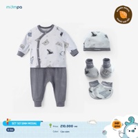 Bộ dài tay ss Mompa MP694 size 0-3m