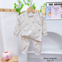 Bộ dài tay thỏ cài vai 53592