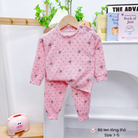 Bộ dài tay thỏ cài vai 53592