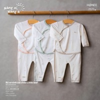 Bộ sơ sinh cài chéo Honee 7768