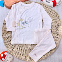 Bộ sơ sinh cài chéo Nemoo Honee