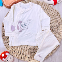 Bộ sơ sinh cài chéo Nemoo Honee