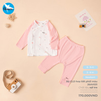 Bộ sơ sinh cài lệch phối màu Avaler 26AV031-024