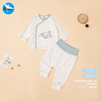 Bộ ss dài tay cài lệch cạp cao Avaler 26AV097