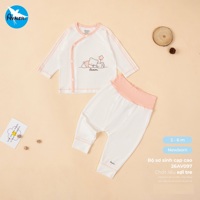 Bộ ss dài tay cài lệch cạp cao Avaler 26AV097