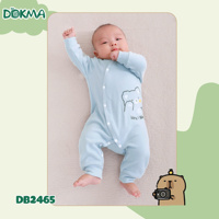 Body dài tay cài lệch Dokma DB2465