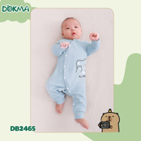 Body dài tay cài lệch Dokma DB2465