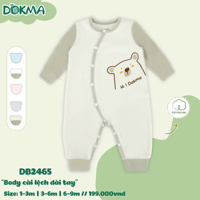 Body dài tay cài lệch Dokma DB2465