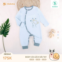 Body dài tay cài lệch Dokma DB324