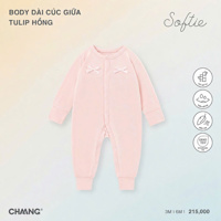 Body dài tay cúc giữa Tulip Chaang