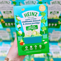 Bột ăn dặm Heinz súp lơ phô mai 125g (6m+)